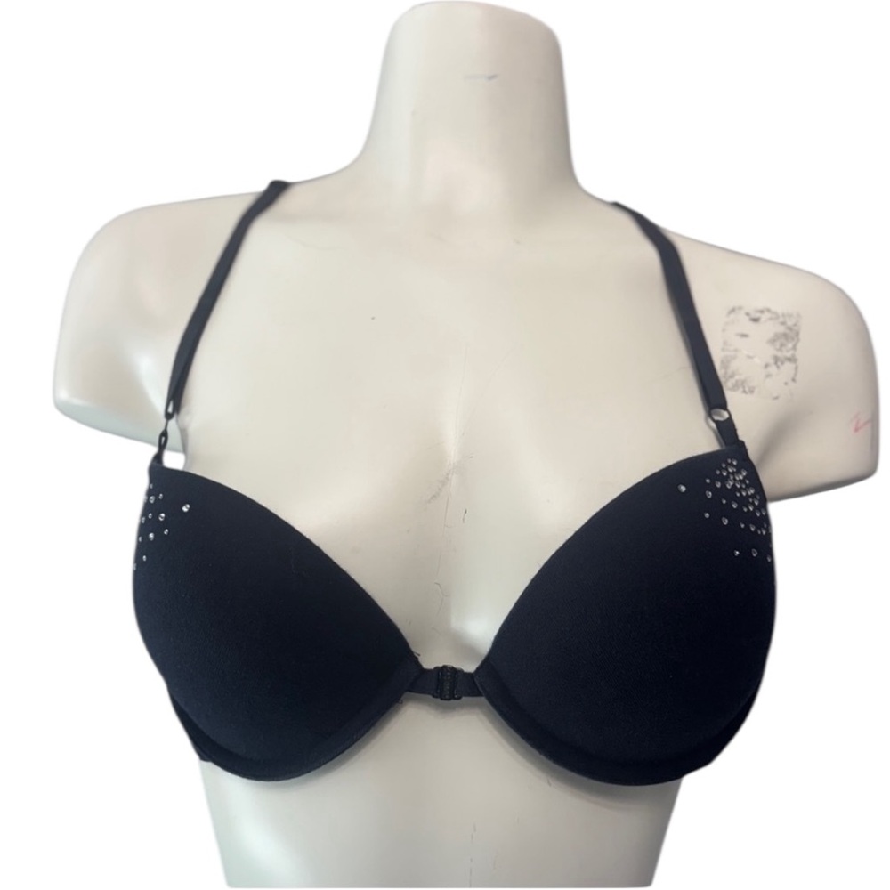 🍄3/$20 La SENZA Black Bra with Sparkling Accents